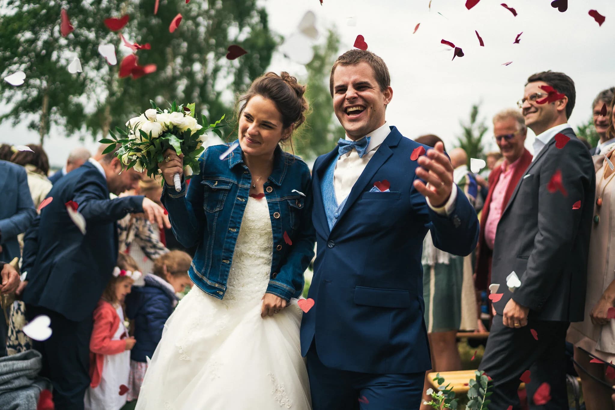 Documentary wedding photograph of Margaux & Nicolas by Vienna wedding photographer Ersan Memić